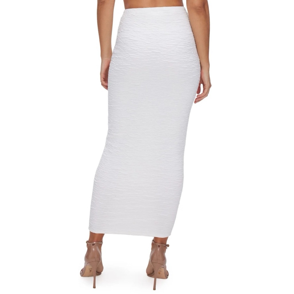 GOOD AMERICAN SCRUNCHIE MAXI SKIRT ❤️NWT IN STORES❤️ - Picture 3 of 5